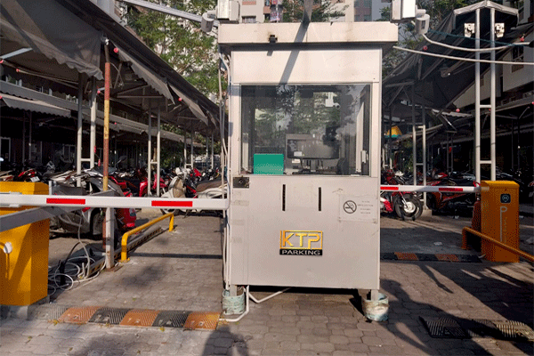 Hệ thống bãi giữ xe thông minh KTPPARKING tại Ehome 3